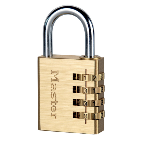 Cadenas de sécurité à combinaison 4 chiffres 604EURD - Master Lock - Abisco
