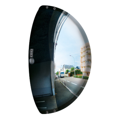 Miroir d'angle panoramique - 1/8 sphère