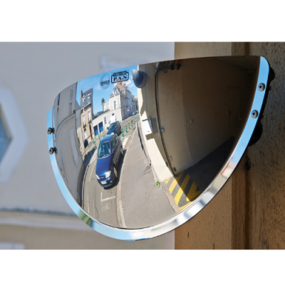 SalesBridges Miroir dôme miroir de sécurité 100 cm à 180° miroir  d'observation
